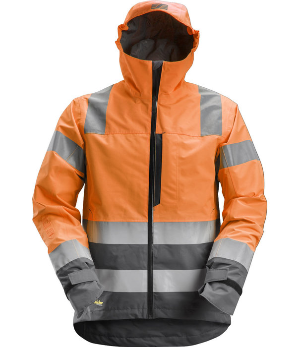 Snickers Workwear AllroundWork High-Vis Waterdicht Shell Jack