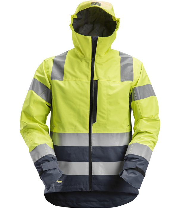 Snickers Workwear AllroundWork High-Vis Waterdicht Shell Jack