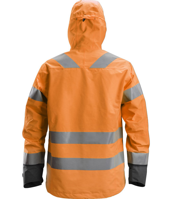 Snickers Workwear AllroundWork High-Vis Waterdicht Shell Jack