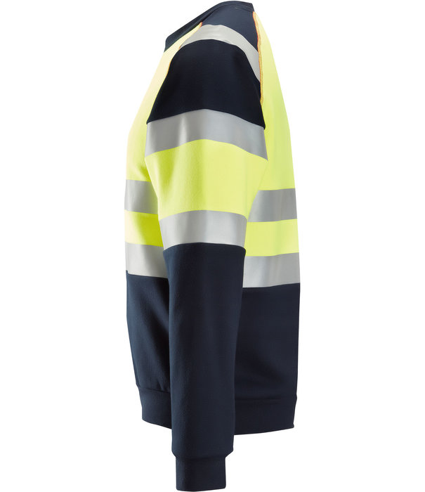 Snickers Workwear 2869 Multinorm Sweatshirt, Hi-Vis Klasse 1