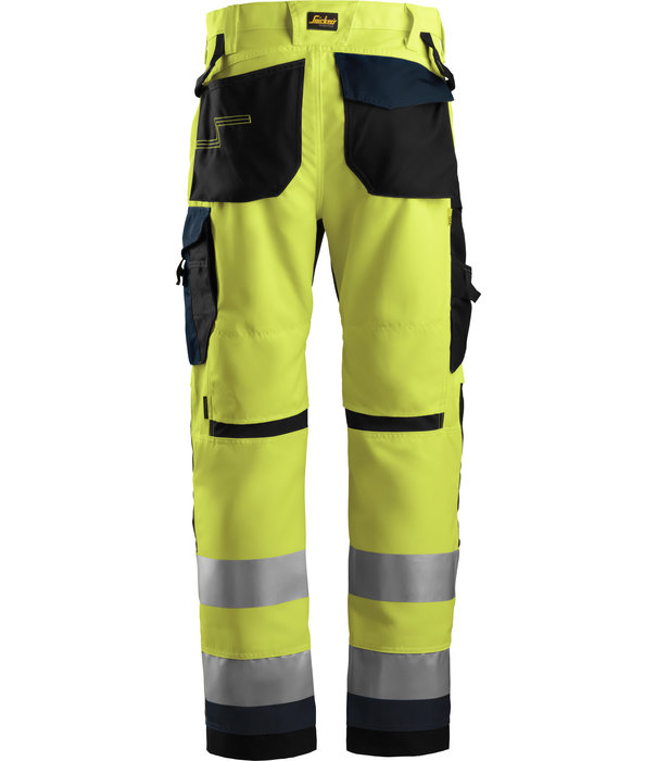 Snickers Workwear AllroundWork High-Visibility Werkbroek+, Klasse 2