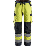 Snickers Workwear ProtecWork Hi-Vis Werkbroek met Symmetrische Zakken