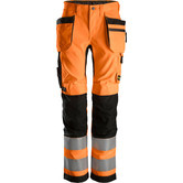 AllroundWork Dames High-Vis Broek+ met Holsterzakken Klasse 2