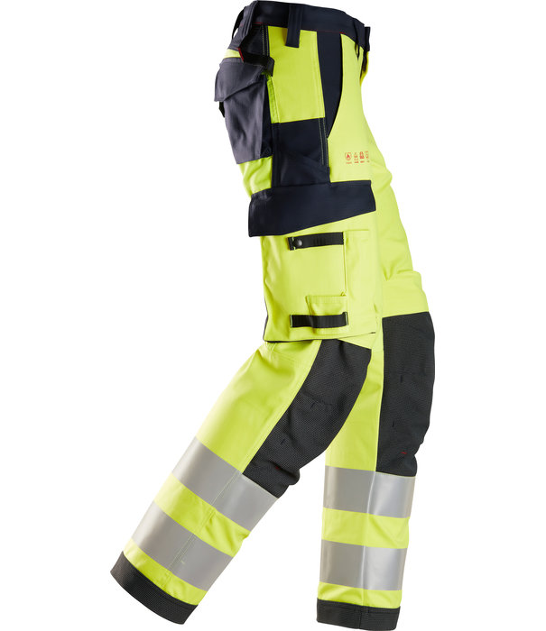 Snickers Workwear ProtecWork High-Vis Damesbroek, Klasse 2