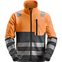 AllroundWork Hi-Vis Werkjack met Rits, Klasse 2