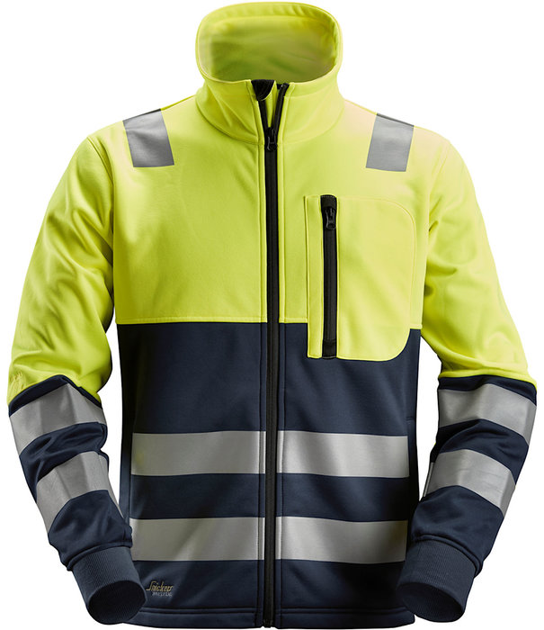 Snickers Workwear AllroundWork Hi-Vis Werkjack met Rits, Klasse 2