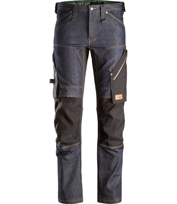 Snickers Workwear FlexiWork Denim Werkbroek+