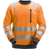 AllroundWork High-Vis Sweatshirt, Klasse 2 + 3