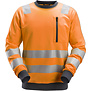 AllroundWork High-Vis Sweatshirt, Klasse 2 + 3