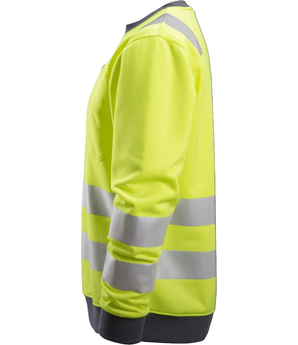 Snickers Workwear AllroundWork High-Vis Sweatshirt, Klasse 2 + 3