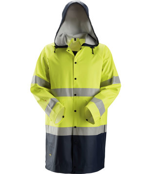 8261 Multinorm Regenjack PU, Hi-Vis