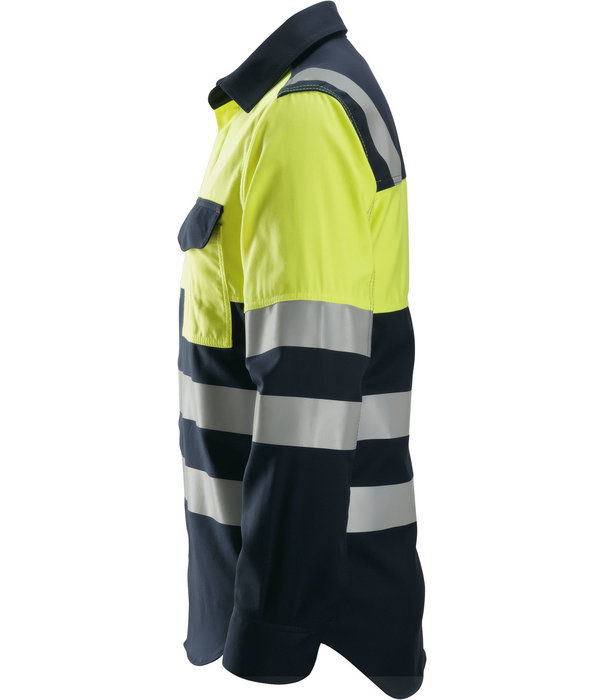 Snickers Workwear ProtecWork Multinorm Overhemd, Klasse 1 Hi-Vis