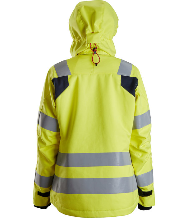 Snickers Workwear ProtecWork Waterdichte Isolerende Dameswerkjas met Capuchon, High-Vis 3
