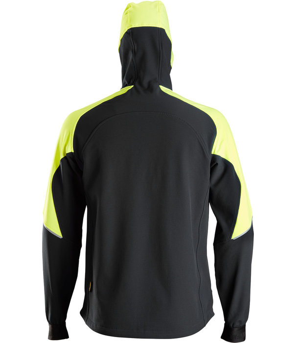 Snickers Workwear FlexiWork Neon Hoodie met Rits