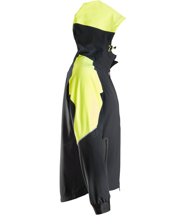 Snickers Workwear FlexiWork Neon Hoodie met Rits