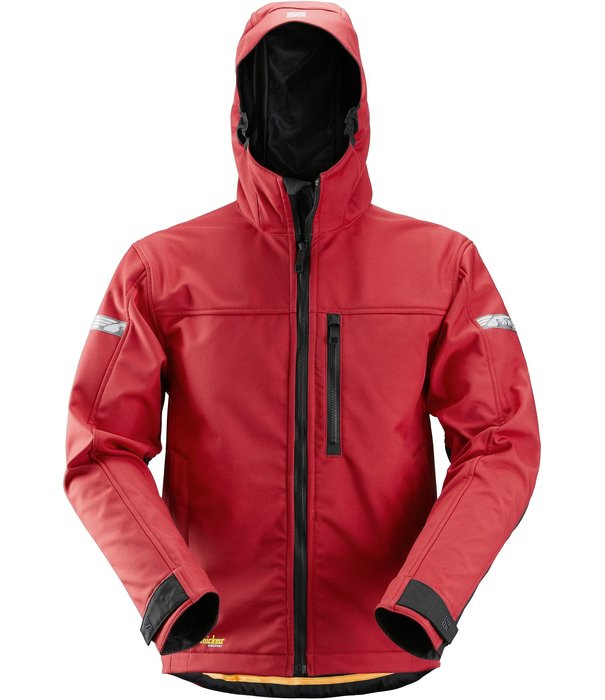 Snickers Workwear 1229 Soft Shell Jack met Capuchon uit de AllroundWork serie