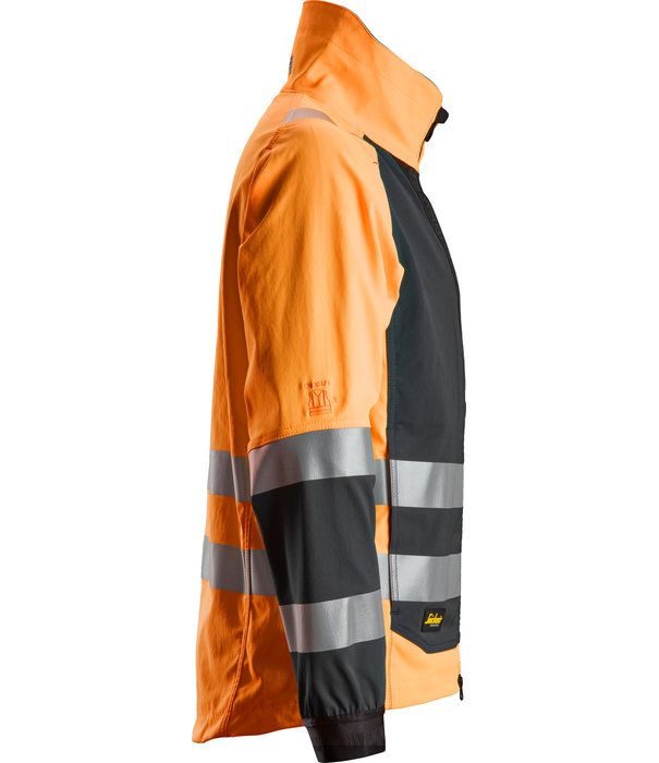 Snickers Workwear 1539 AllroundWork High-Vis Ongevoerd Werkjack Klasse 2