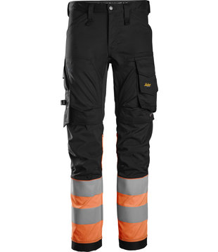 6334 Stretch Werkbroek High-Vis Klasse 1