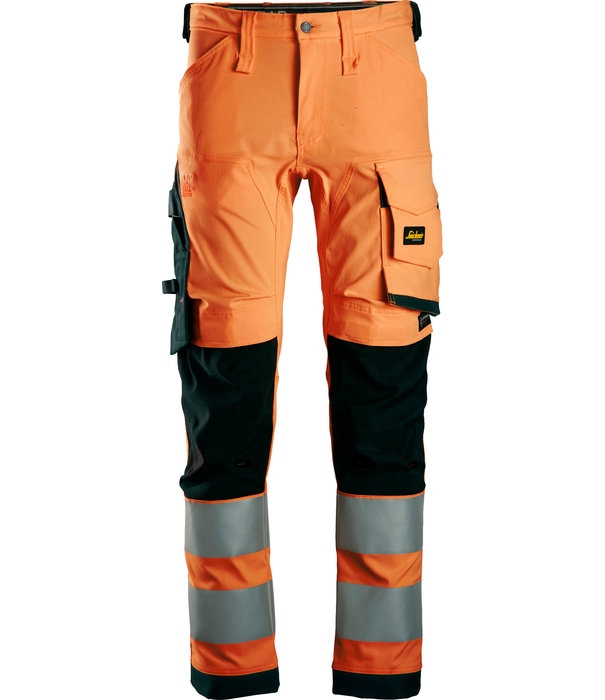 Snickers Workwear 6343 Stretch Werkbroek High-Vis Klasse 2