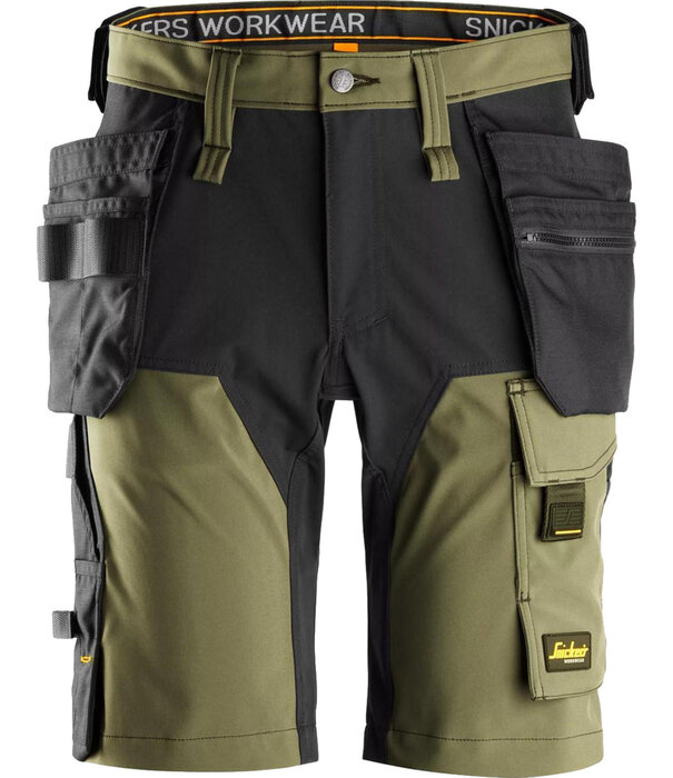 Snickers Workwear Snickers Workwear 6175 AllroundWork 4-Weg Stretch Korte Werkbroek met Holsterzakken