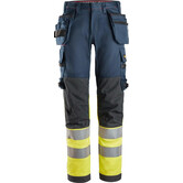 ProtecWork Stretch Werkbroek met Holsterzakken High-Vis Klasse 1