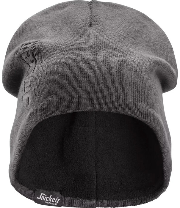 Snickers Workwear Winddichte Beanie met Fleece Voering