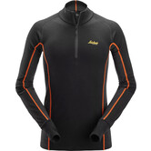 Merino Basislaag Stay Warm Top met Halve Rits