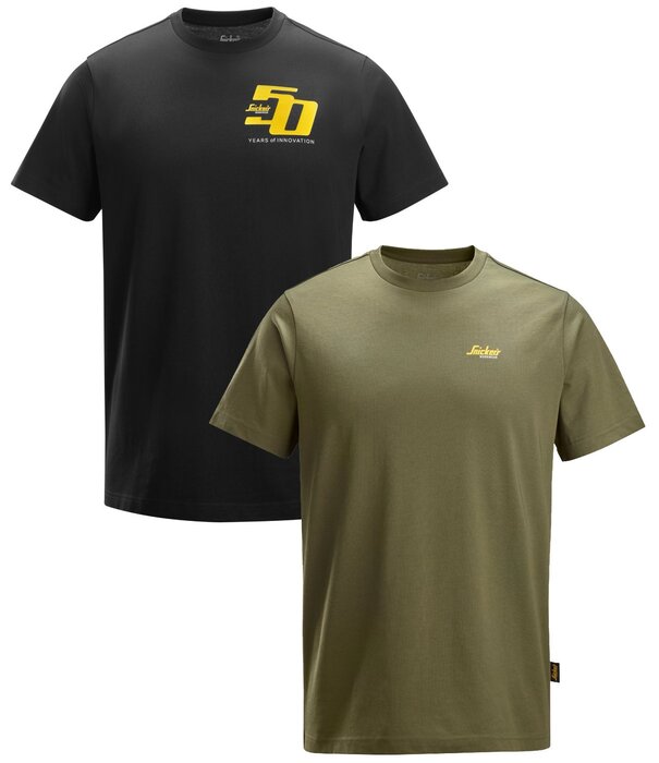 Snickers Workwear 2585 t-shirts 2-pak 2025