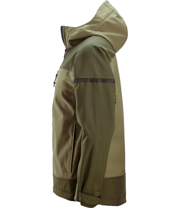 Snickers Workwear 1226 AllroundWork Softshell Stretch Jack met Capuchon