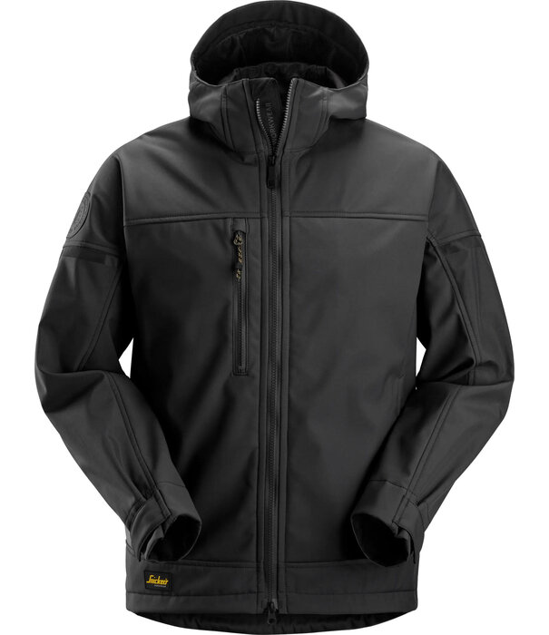 Snickers Workwear 1226 AllroundWork Softshell Stretch Jack met Capuchon