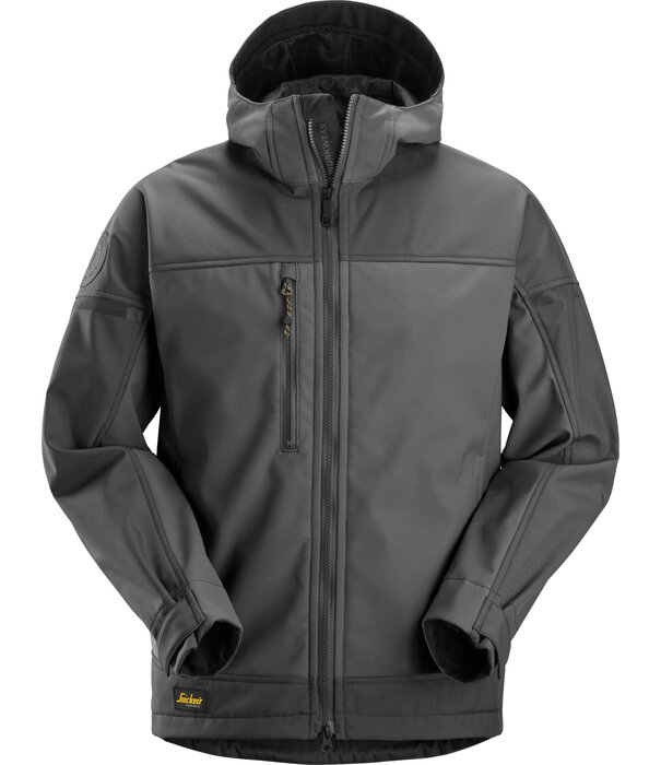 Snickers Workwear 1226 AllroundWork Softshell Stretch Jack met Capuchon
