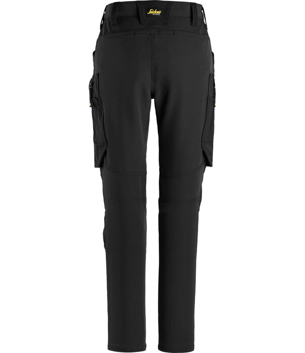 Snickers Workwear 6877 FlexiWork Dames Full-Stretch Werkbroek zonder Kniezakken, Slim Fit
