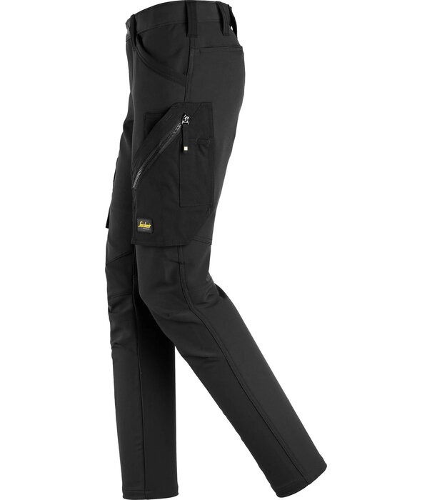 Snickers Workwear 6877 FlexiWork Dames Full-Stretch Werkbroek zonder Kniezakken, Slim Fit