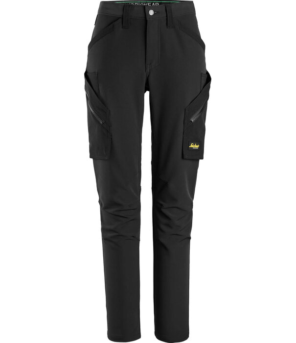 Snickers Workwear 6877 FlexiWork Dames Full-Stretch Werkbroek zonder Kniezakken, Slim Fit