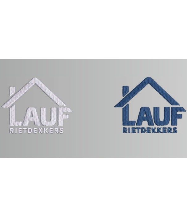 Borduurlogo Lauf Rietdekkers