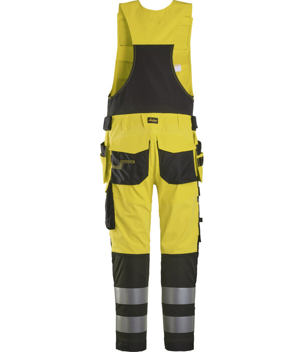 Snickers Workwear 6013 High Visibility One-Piece Bodybroek met Holsterzakken, Klasse 2