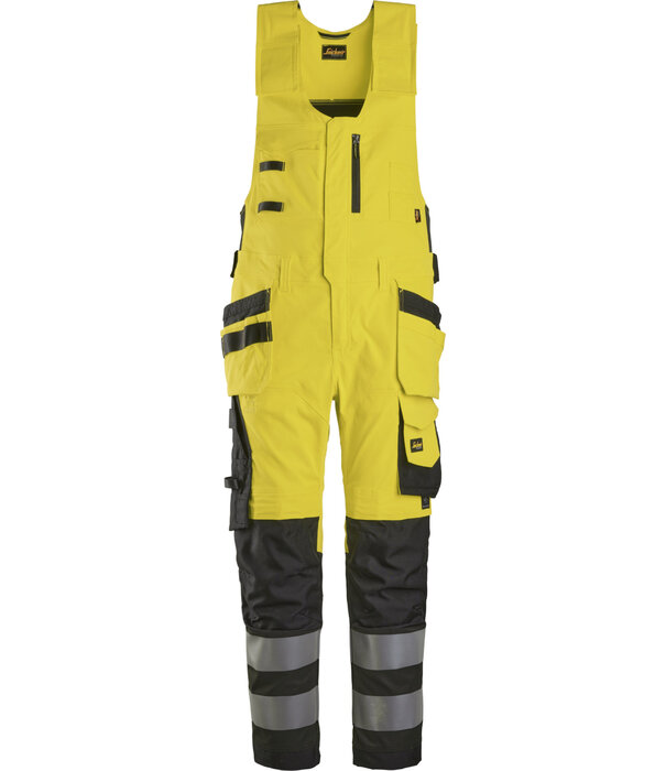 Snickers Workwear 6013 High Visibility One-Piece Bodybroek met Holsterzakken, Klasse 2