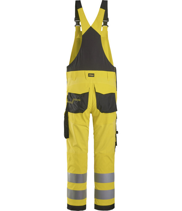 Snickers Workwear 6043 High Visibility Tuinbroek, Klasse 2