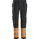 6231 High-Vis 4-Way Stretch Werkbroek met Holsterzakken, Klasse 1