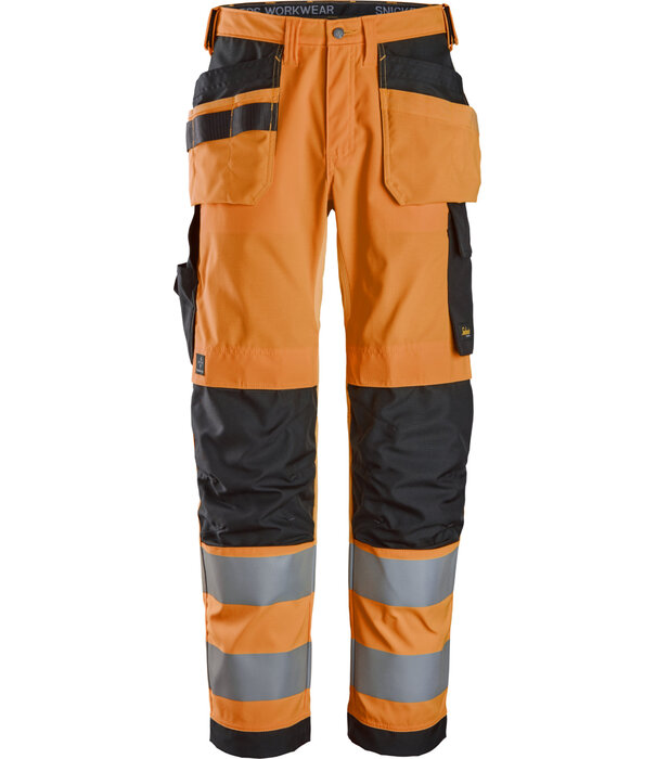Snickers Workwear 6238 High-Vis Werkbroek met Holsterzakken, Klasse 2