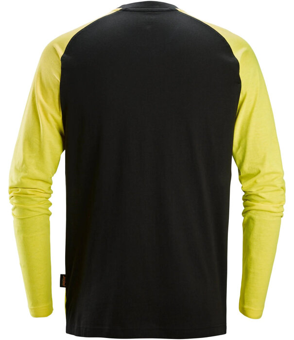 Snickers Workwear 2450 Tweekleurig T-shirt met Lange Raglanmouwen