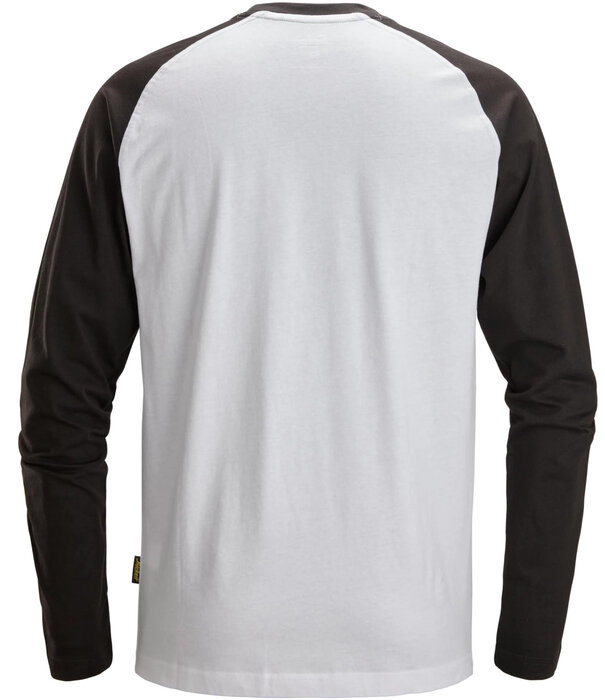 Snickers Workwear 2450 Tweekleurig T-shirt met Lange Raglanmouwen