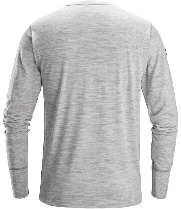 Snickers Workwear 2451 Lichtgewicht Wollen T-Shirt met Lange Mouwen