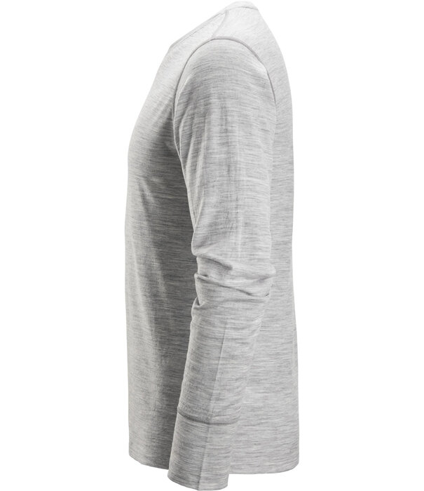 Snickers Workwear 2451 Lichtgewicht Wollen T-Shirt met Lange Mouwen