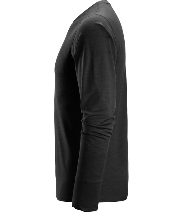 Snickers Workwear 2451 Lichtgewicht Wollen T-Shirt met Lange Mouwen