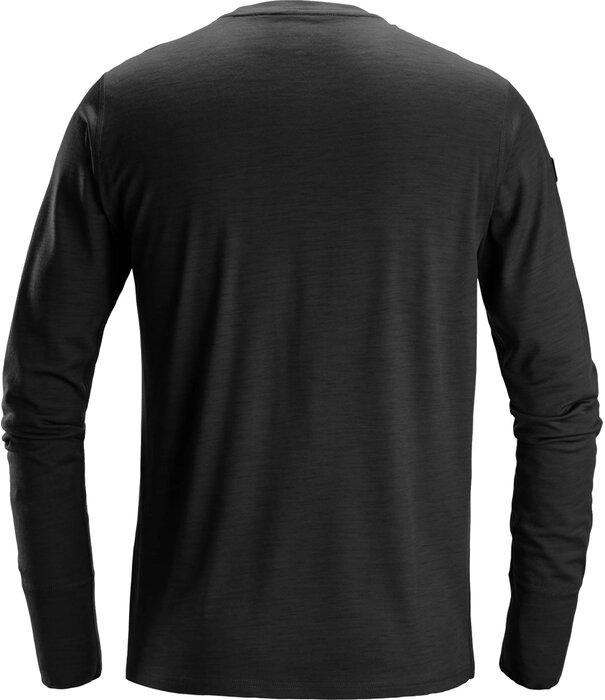 Snickers Workwear 2451 Lichtgewicht Wollen T-Shirt met Lange Mouwen