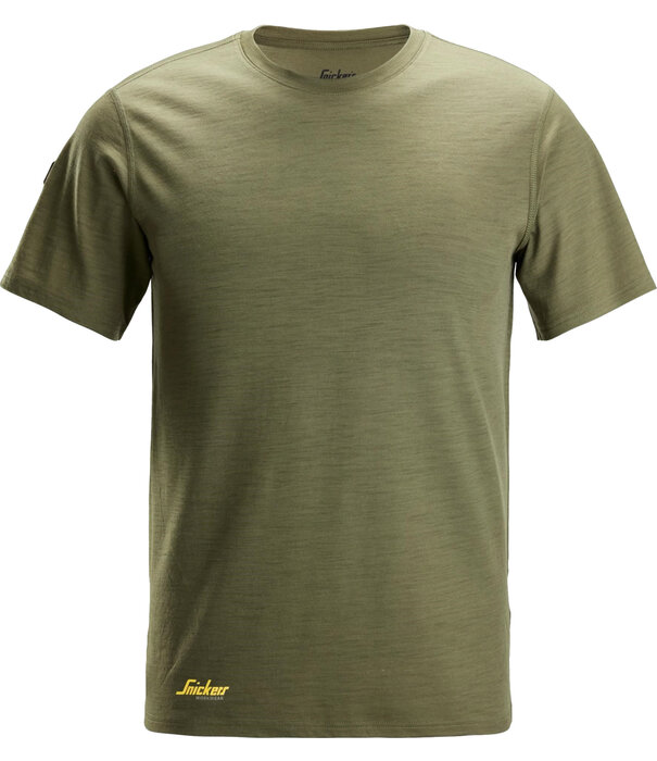 Snickers Workwear 2551 Lichtgewicht Wollen T-Shirt