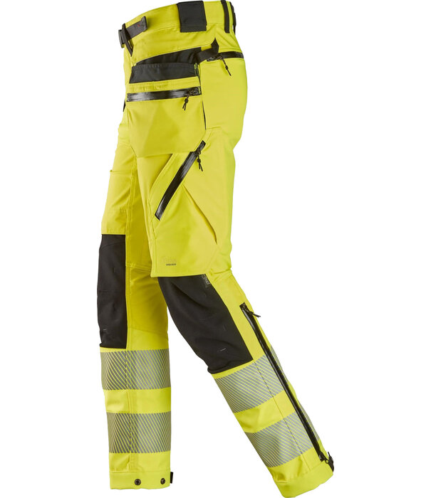 Snickers Workwear 6930 High-Vis, Klasse 2, Werkbroek met Afneembare Holsterzakken