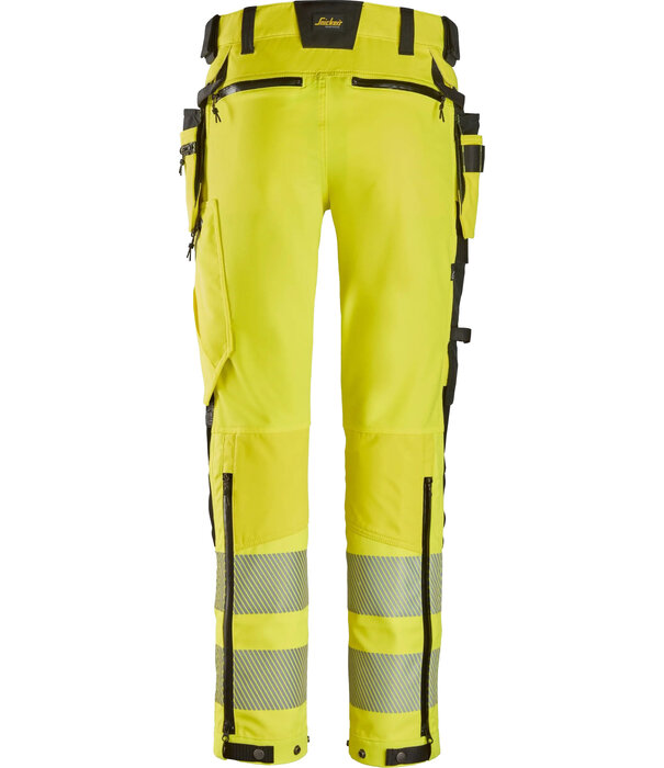 Snickers Workwear 6930 High-Vis, Klasse 2, Werkbroek met Afneembare Holsterzakken