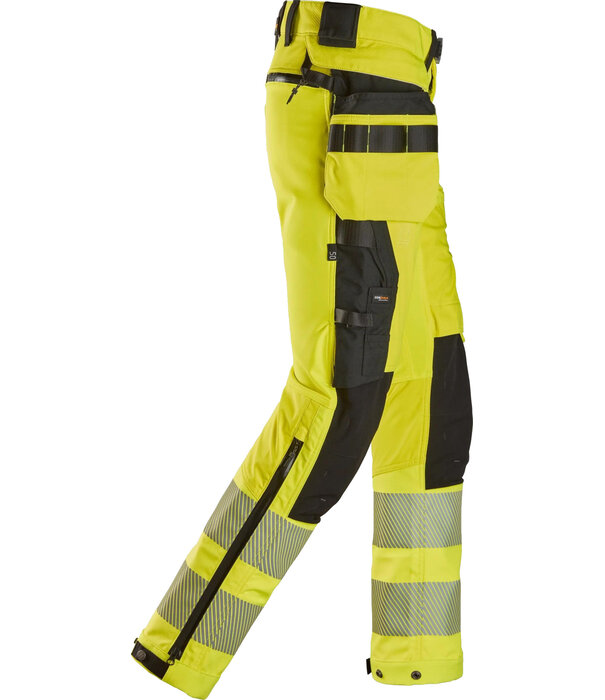 Snickers Workwear 6930 High-Vis, Klasse 2, Werkbroek met Afneembare Holsterzakken